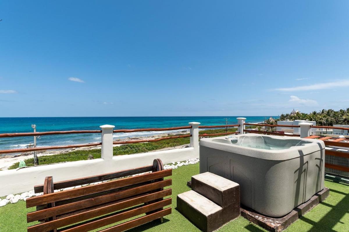 Villa With Ocean View, Pool, Restaurant And Rooftop Isla Mujeres Dış mekan fotoğraf